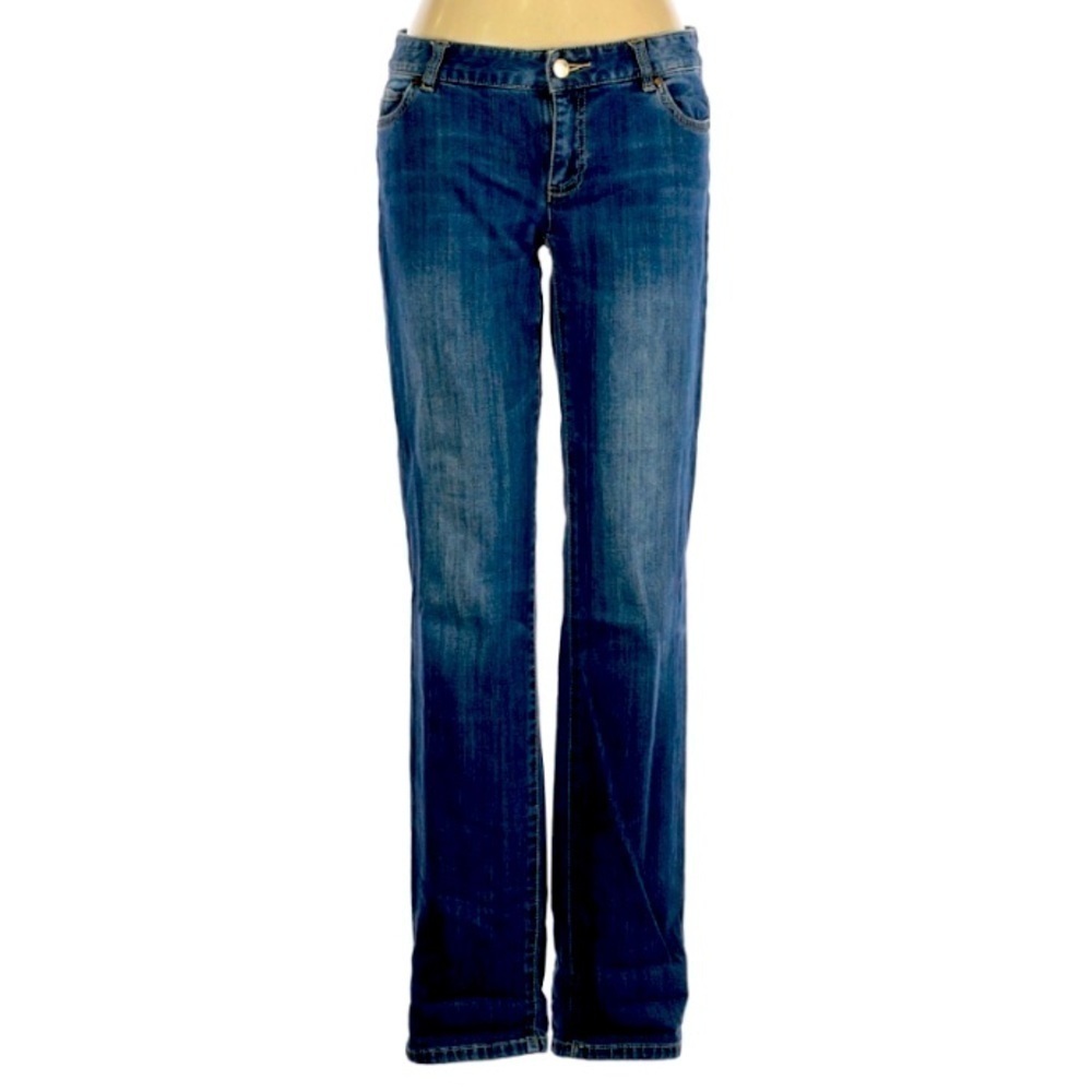 Michael Kors straight leg jeans low rise dark wash denim women’s 4 small